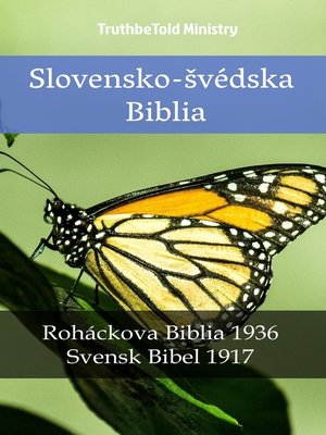 cover image of Slovensko-švédska Biblia